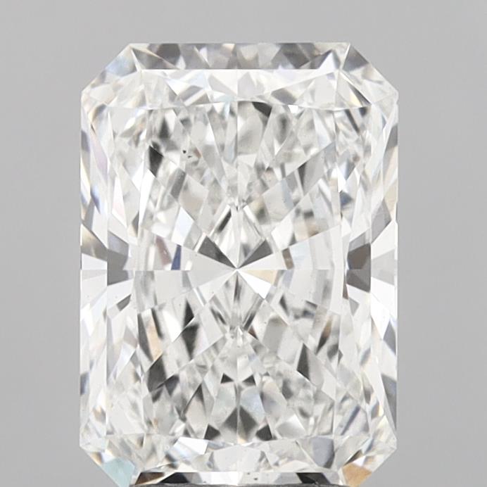3.11 Carat Radiant Shaped, Ideal Cut, E Color, VS2 Clarity, IGI Certified Lab Grown Diamond