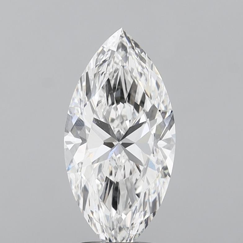 3.02 Carat Marquise Shaped, Ideal Cut, F Color, VS1 Clarity, IGI Certified Lab Grown Diamond