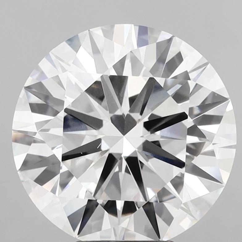 5.87 Carat Round Shaped, Ideal Cut, F Color, VS1 Clarity, IGI Certified Lab Grown Diamond