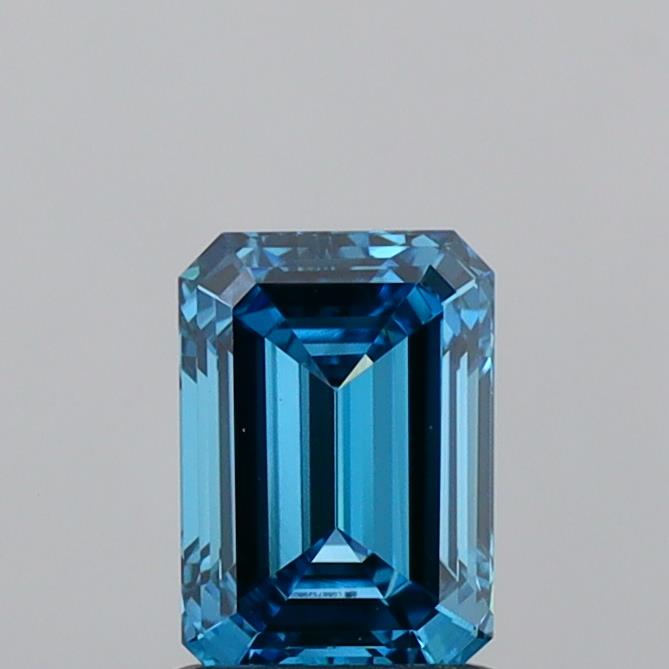 1.26 Carat Emerald Shaped, Ideal Cut, VS1 Clarity, IGI Certified Lab Grown Diamond