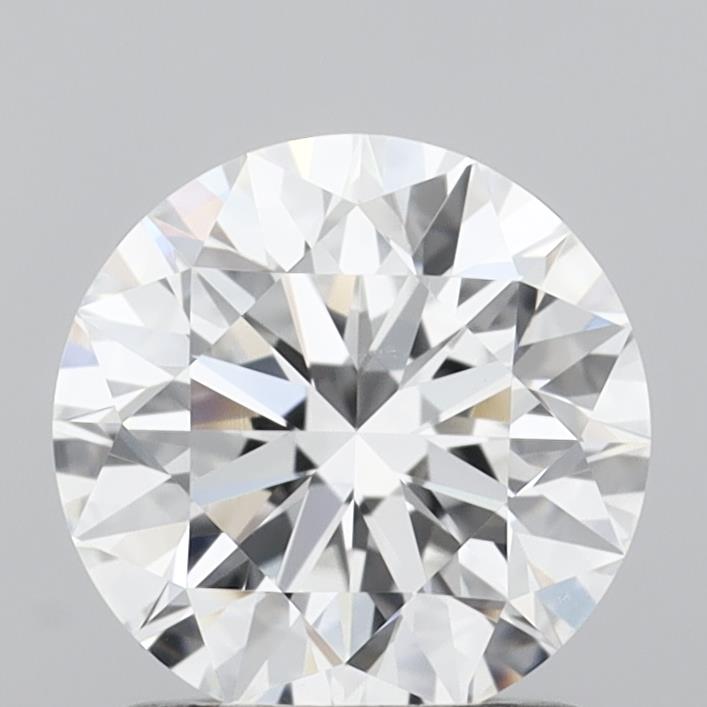 1.26 Carat Round Shaped, Excellent Cut, D Color, VVS2 Clarity, IGI Certified Lab Grown Diamond