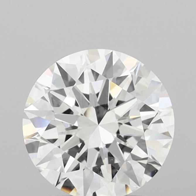 2.10 Carat Round Shaped, Excellent Cut, E Color, VVS2 Clarity, IGI Certified Lab Grown Diamond