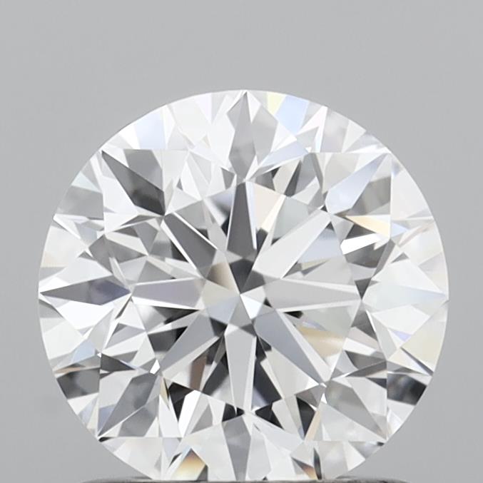 1.08 Carat Round Shaped, Excellent Cut, D Color, VVS2 Clarity, IGI Certified Lab Grown Diamond