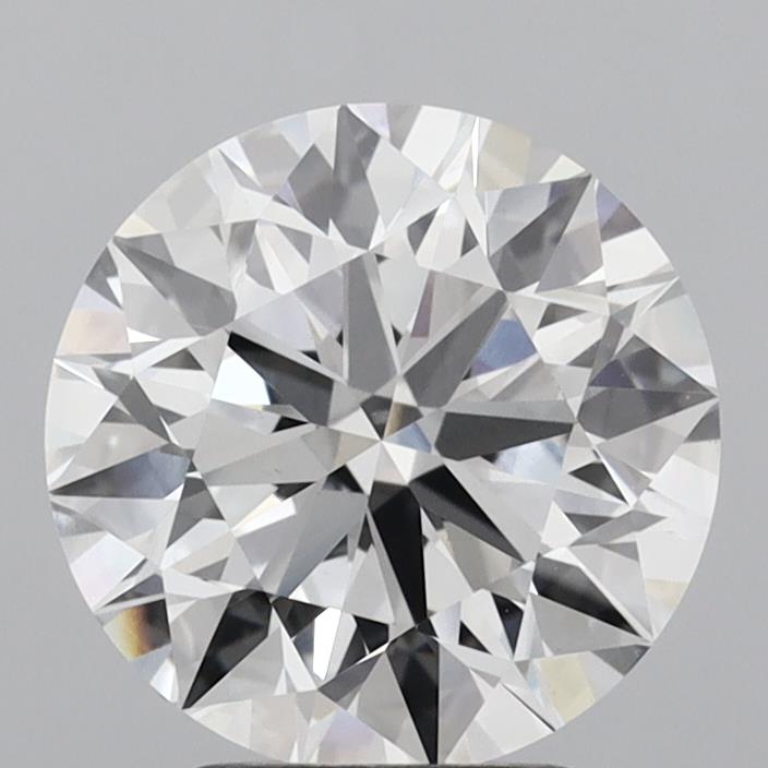 3.59 Carat Round Shaped, Ideal Cut, E Color, VVS2 Clarity, IGI Certified Lab Grown Diamond