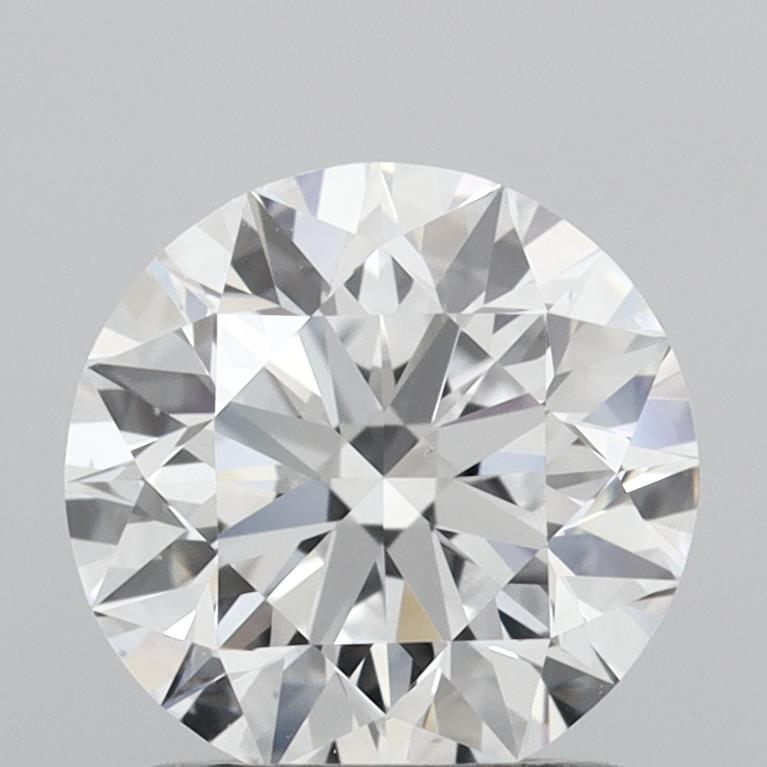 1.25 Carat Round Shaped, Excellent Cut, D Color, VS2 Clarity, IGI Certified Lab Grown Diamond