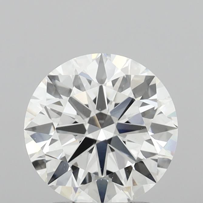 2.06 Carat Round Shaped, Excellent Cut, F Color, VVS2 Clarity, IGI Certified Lab Grown Diamond