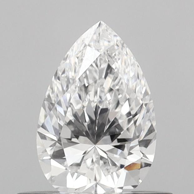 0.54 Carat Pear Shaped, D Color, VS1 Clarity, IGI Certified Lab Grown Diamond