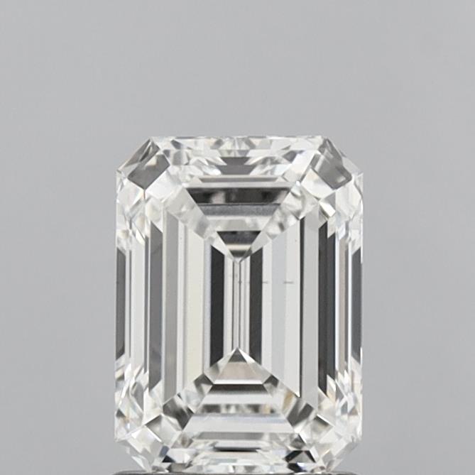 1.56 Carat Emerald Shaped, Ideal Cut, G Color, VS1 Clarity, IGI Certified Lab Grown Diamond