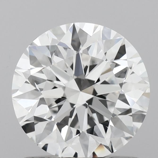1.09 Carat Round Shaped, Excellent Cut, D Color, VS1 Clarity, IGI Certified Lab Grown Diamond