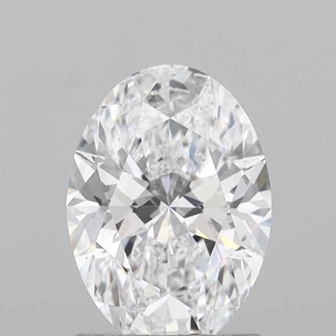 1.53 Carat Oval Shaped, Ideal Cut, D Color, VS1 Clarity, IGI Certified Lab Grown Diamond