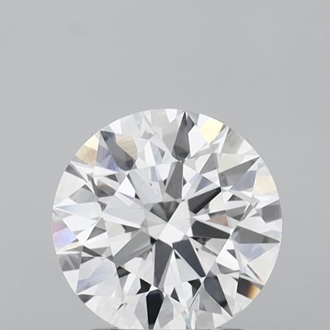 1.59 Carat Round Shaped, Ideal Cut, E Color, VVS2 Clarity, IGI Certified Lab Grown Diamond