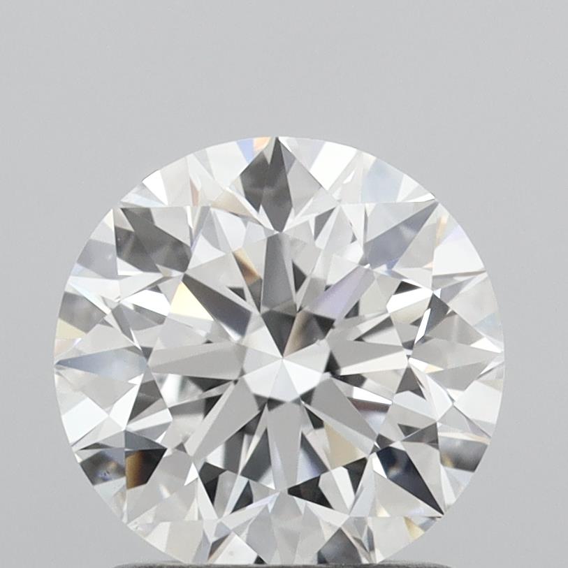 1.34 Carat Round Shaped, Excellent Cut, D Color, VVS2 Clarity, IGI Certified Lab Grown Diamond