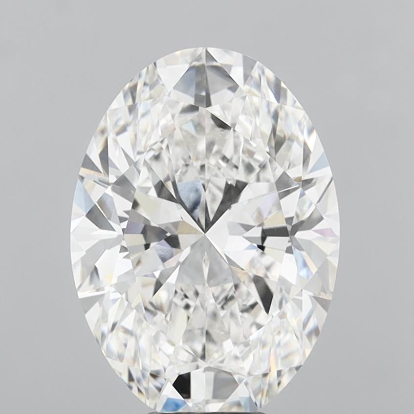 8.04 Carat Oval Shaped, Ideal Cut, F Color, VS1 Clarity, IGI Certified Lab Grown Diamond
