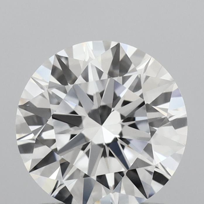 1.03 Carat Round Shaped, Ideal Cut, D Color, VVS2 Clarity, IGI Certified Lab Grown Diamond