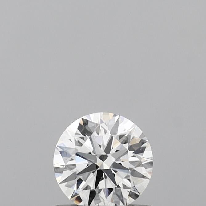 0.53 Carat Round Shaped, Ideal Cut, D Color, VS2 Clarity, IGI Certified Lab Grown Diamond