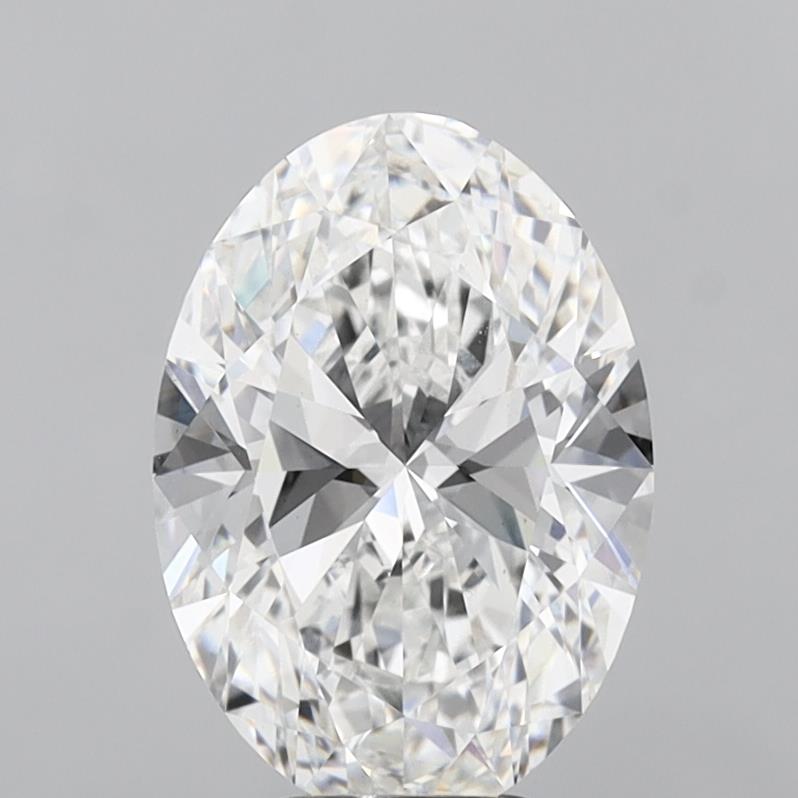 6.02 Carat Oval Shaped, Ideal Cut, E Color, VS1 Clarity, IGI Certified Lab Grown Diamond