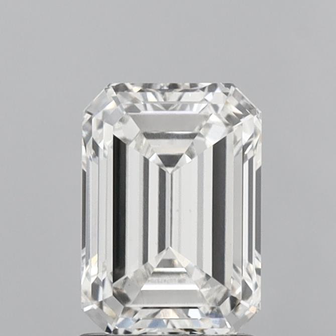 1.83 Carat Emerald Shaped, Ideal Cut, G Color, VS1 Clarity, IGI Certified Lab Grown Diamond
