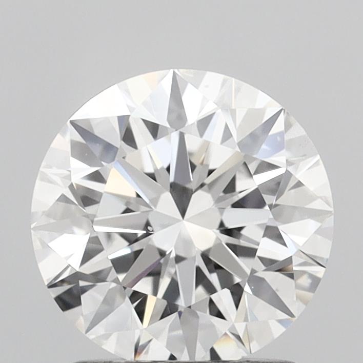 1.53 Carat Round Shaped, Ideal Cut, D Color, VVS2 Clarity, IGI Certified Lab Grown Diamond