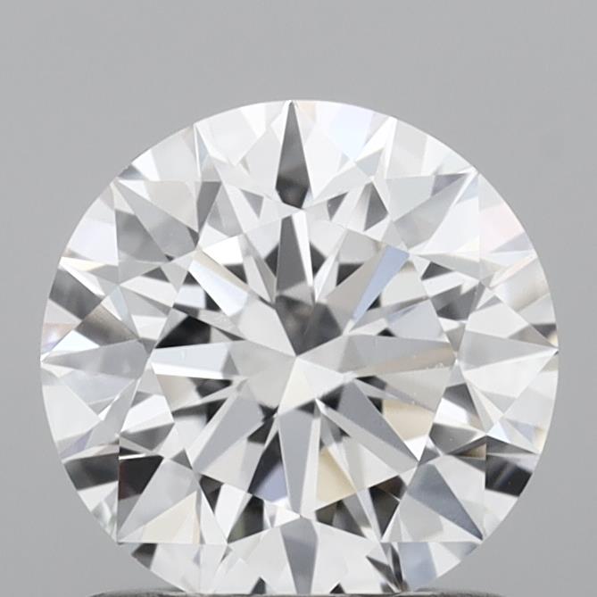 1.04 Carat Round Shaped, Ideal Cut, D Color, VVS2 Clarity, IGI Certified Lab Grown Diamond