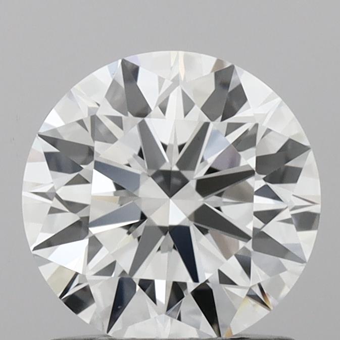 1.08 Carat Round Shaped, Ideal Cut, D Color, VS1 Clarity, IGI Certified Lab Grown Diamond