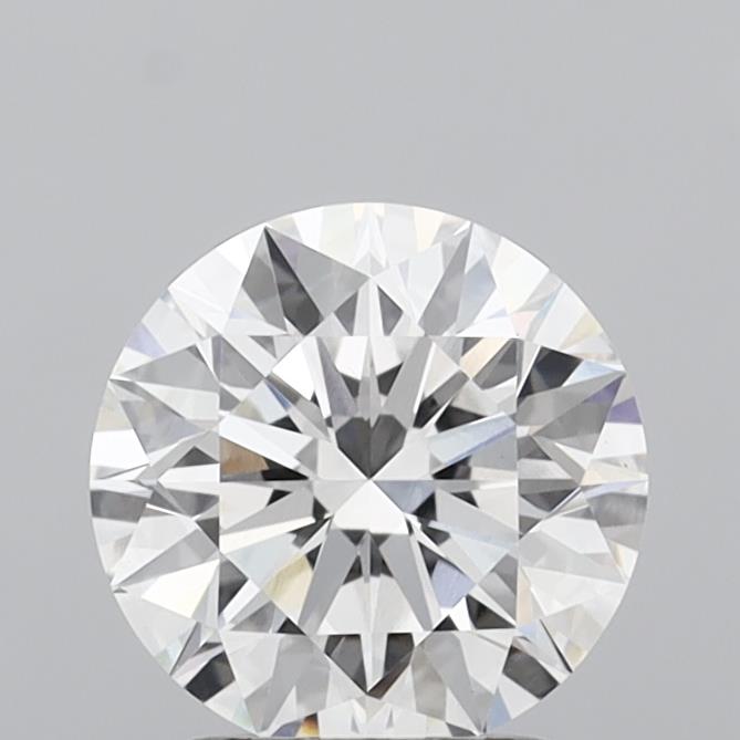2.04 Carat Round Shaped, Ideal Cut, F Color, VS1 Clarity, IGI Certified Lab Grown Diamond