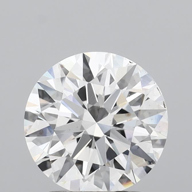 2.03 Carat Round Shaped, Ideal Cut, F Color, VVS2 Clarity, IGI Certified Lab Grown Diamond