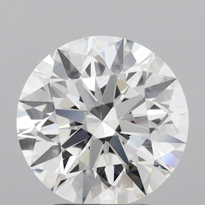 3.09 Carat Round Shaped, Ideal Cut, E Color, VVS2 Clarity, IGI Certified Lab Grown Diamond