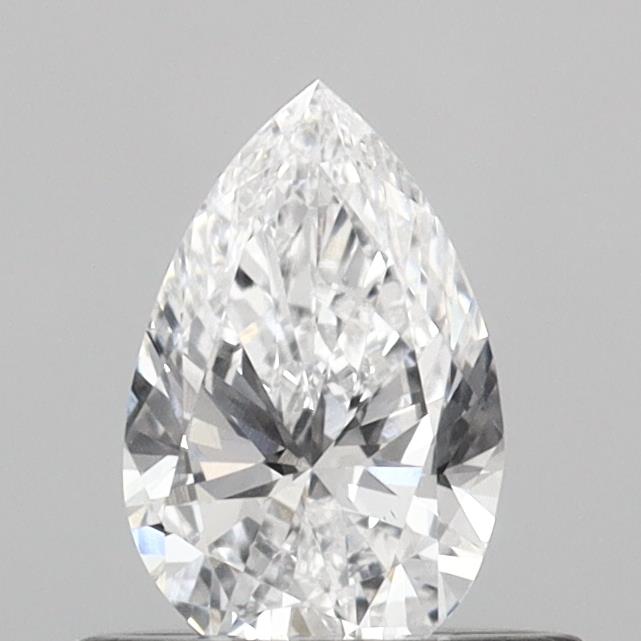 0.53 Carat Pear Shaped, D Color, VS1 Clarity, IGI Certified Lab Grown Diamond