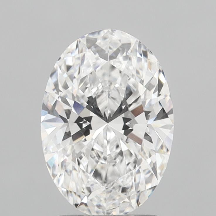 2.08 Carat Oval Shaped, Ideal Cut, D Color, VVS1 Clarity, IGI Certified Lab Grown Diamond