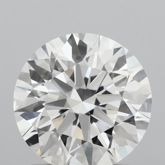 1.04 Carat Round Shaped, Ideal Cut, D Color, VVS2 Clarity, IGI Certified Lab Grown Diamond