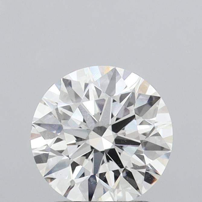 1.53 Carat Round Shaped, Ideal Cut, F Color, VVS2 Clarity, IGI Certified Lab Grown Diamond