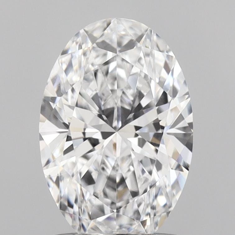 1.07 Carat Oval Shaped, D Color, VVS1 Clarity, IGI Certified Lab Grown Diamond