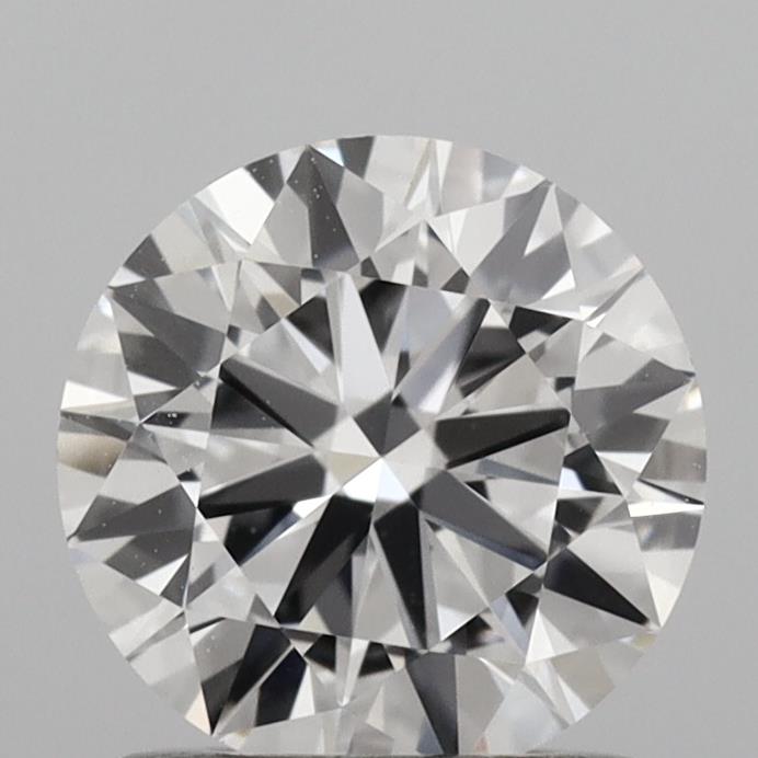 1.01 Carat Round Shaped, Ideal Cut, D Color, VS2 Clarity, IGI Certified Lab Grown Diamond