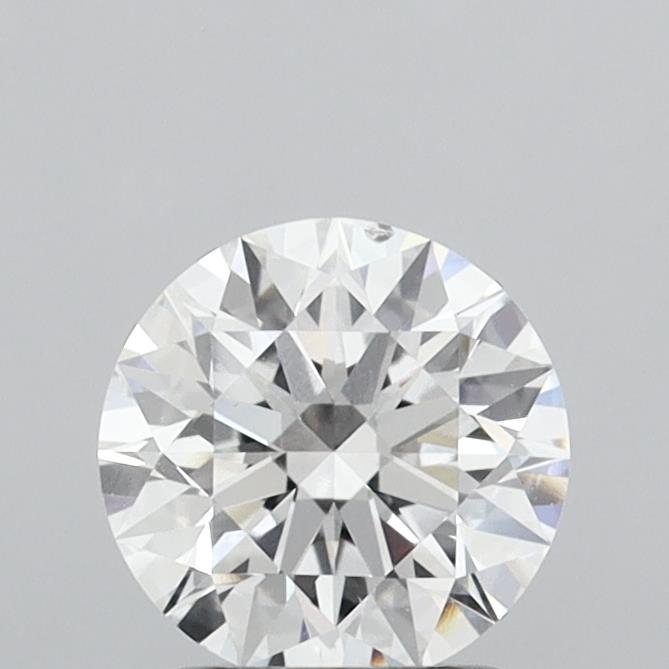 1.54 Carat Round Shaped, Ideal Cut, E Color, SI1 Clarity, IGI Certified Lab Grown Diamond