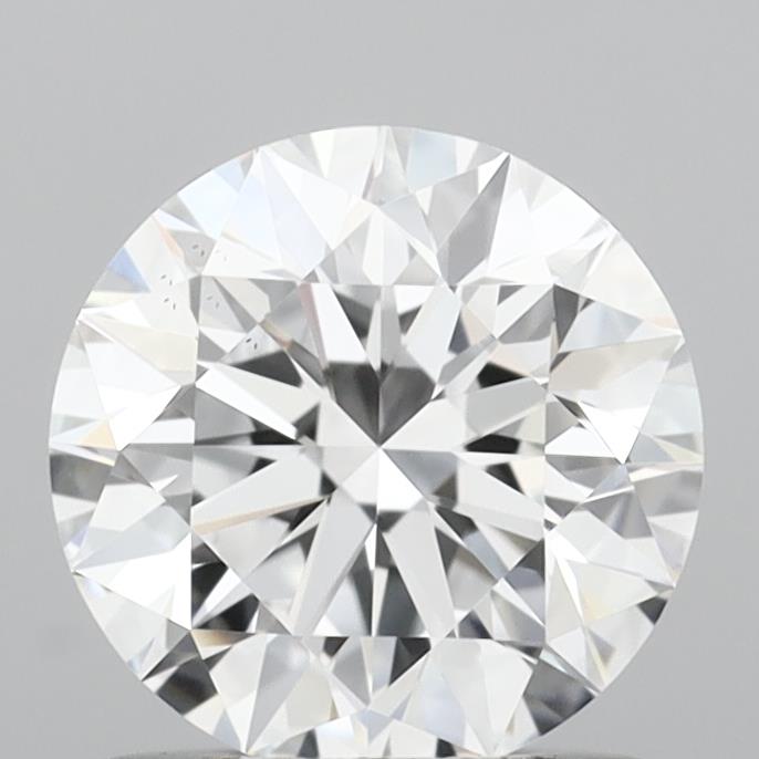 1.08 Carat Round Shaped, Excellent Cut, D Color, VS1 Clarity, IGI Certified Lab Grown Diamond