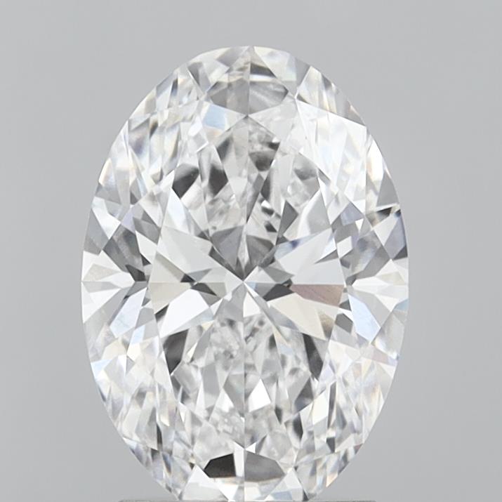 2.51 Carat Oval Shaped, Ideal Cut, D Color, VVS2 Clarity, IGI Certified Lab Grown Diamond