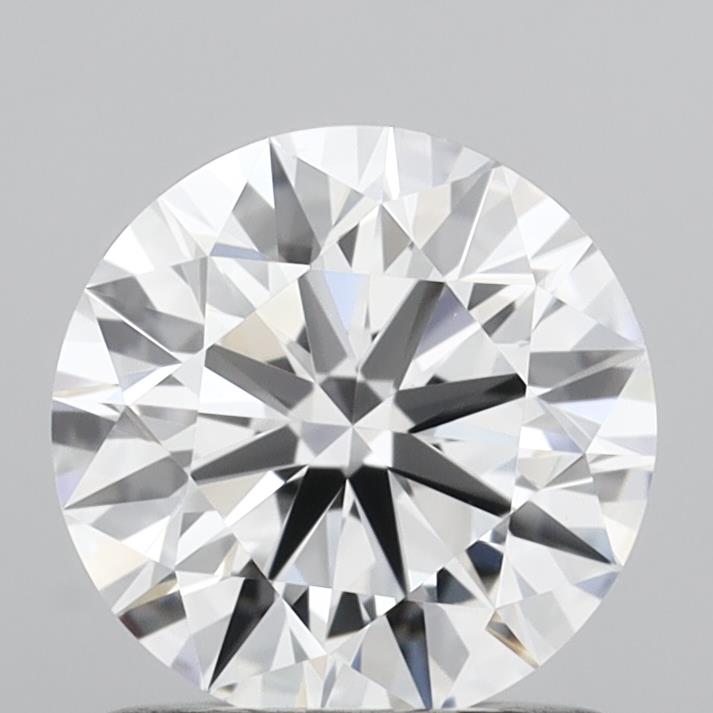 1.09 Carat Round Shaped, Ideal Cut, D Color, VVS2 Clarity, IGI Certified Lab Grown Diamond