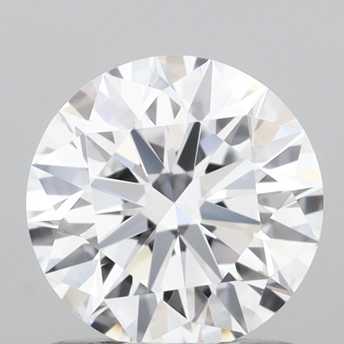 1.07 Carat Round Shaped, Ideal Cut, D Color, VVS2 Clarity, IGI Certified Lab Grown Diamond