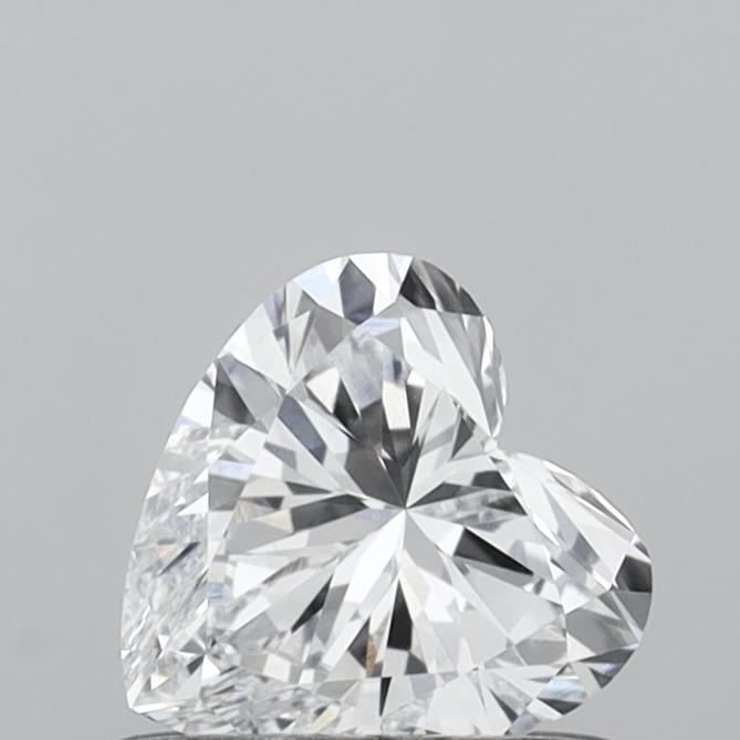 0.56 Carat Heart Shaped, Very Good Cut, E Color, VVS1 Clarity, IGI Certified Lab Grown Diamond