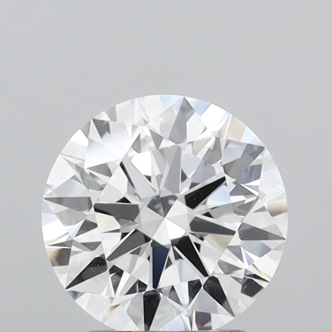 1.76 Carat Round Shaped, Ideal Cut, D Color, VS1 Clarity, IGI Certified Lab Grown Diamond