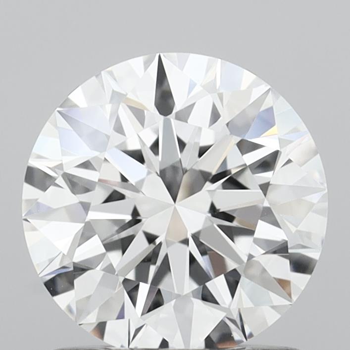 1.10 Carat Round Shaped, Ideal Cut, D Color, VVS1 Clarity, IGI Certified Lab Grown Diamond