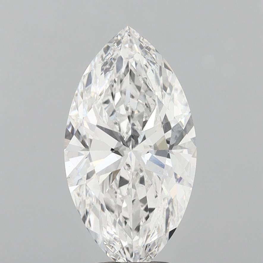 5.09 Carat Marquise Shaped, Ideal Cut, E Color, VS1 Clarity, IGI Certified Lab Grown Diamond