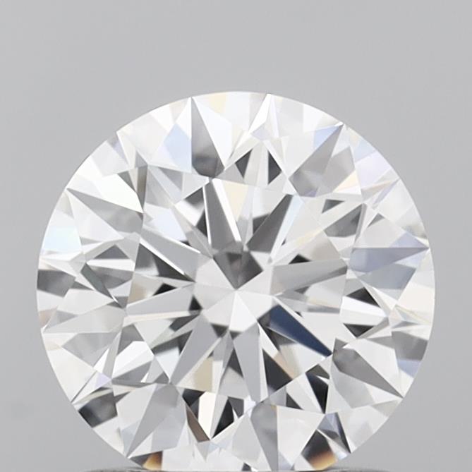 1.08 Carat Round Shaped, Ideal Cut, D Color, VVS2 Clarity, IGI Certified Lab Grown Diamond