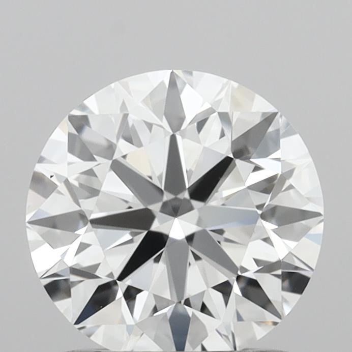 1.17 Carat Round Shaped, Excellent Cut, D Color, VVS1 Clarity, IGI Certified Lab Grown Diamond