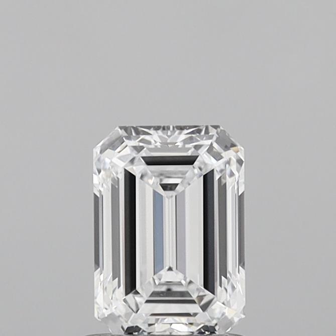 1.08 Carat Emerald Shaped, Ideal Cut, D Color, IF Clarity, IGI Certified Lab Grown Diamond