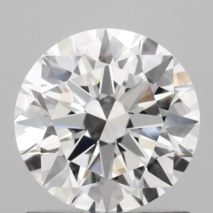 1.08 Carat Round Shaped, Excellent Cut, D Color, VS1 Clarity, IGI Certified Lab Grown Diamond