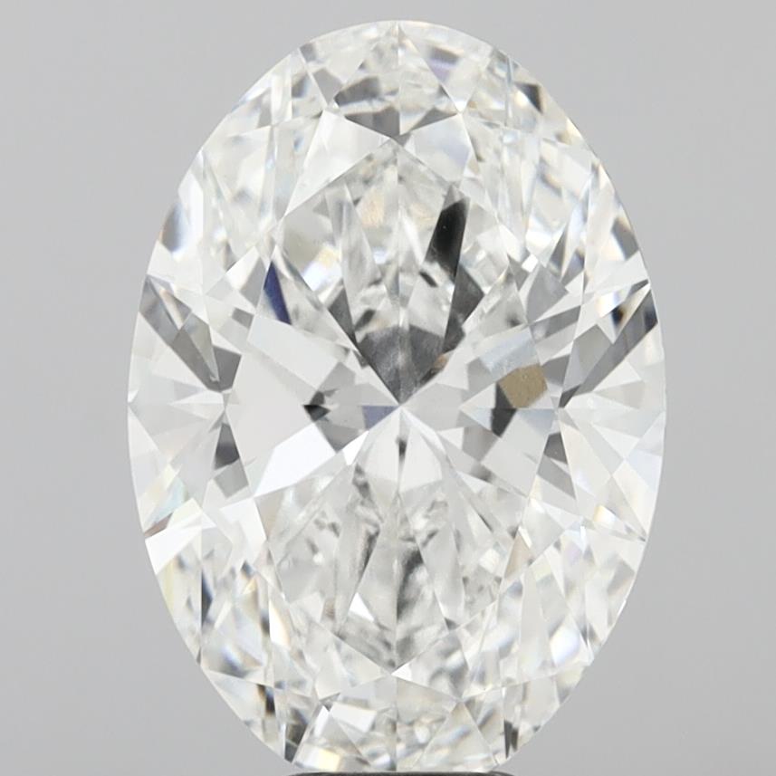 10.07 Carat Oval Shaped, Ideal Cut, F Color, VVS2 Clarity, IGI Certified Lab Grown Diamond