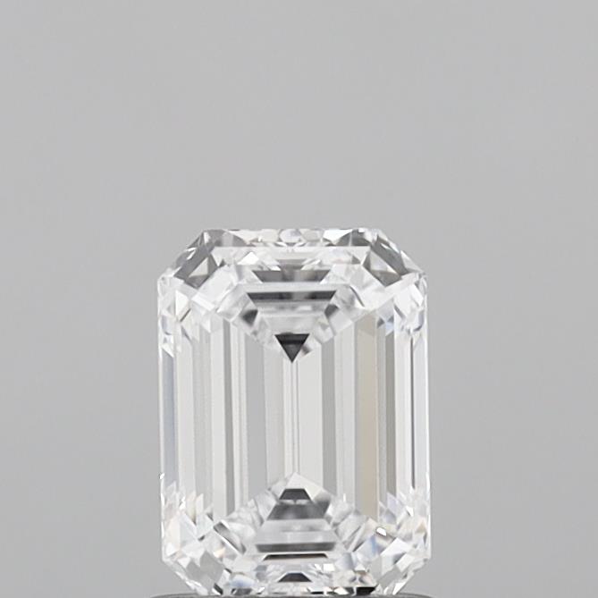 1.02 Carat Emerald Shaped, Ideal Cut, D Color, IF Clarity, IGI Certified Lab Grown Diamond