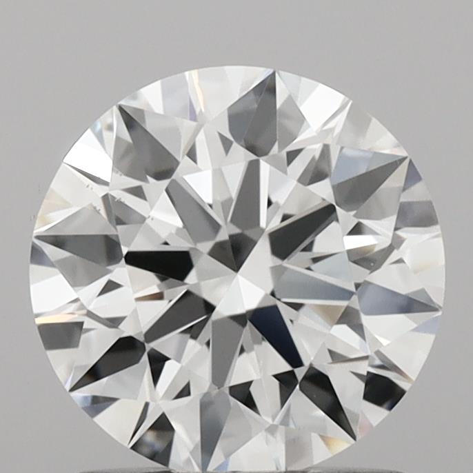 1.23 Carat Round Shaped, Ideal Cut, D Color, VS2 Clarity, IGI Certified Lab Grown Diamond