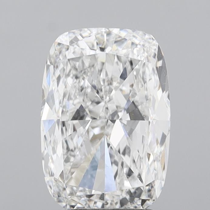 3.01 Carat Cushion Shaped, Very Good Cut, E Color, VVS2 Clarity, IGI Certified Lab Grown Diamond